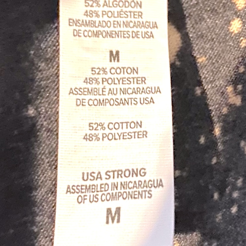 Bleach Dyed Rockin Leopard Tongue Tank NWOT - Picture 11 of 11